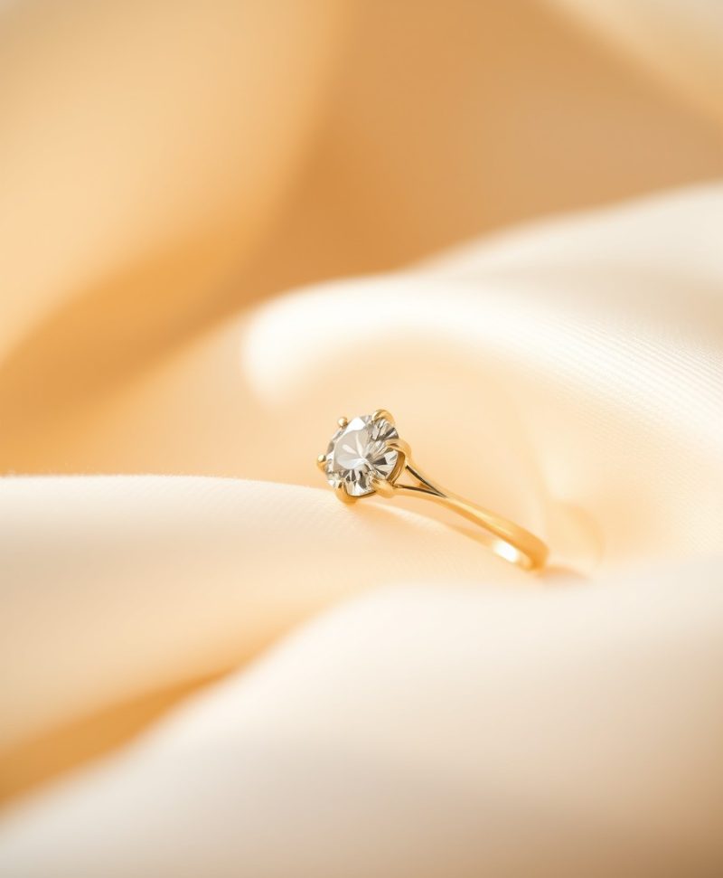 Anello con diamanti